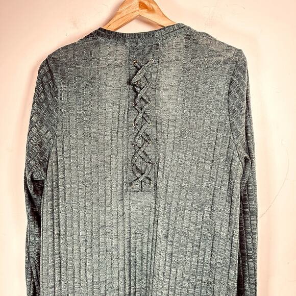 KNOX ROSE forest green‎ open cardigan Womans medium forestcore, goblincore - Picture 3 of 13